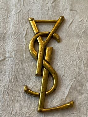 Gold Monogram Accent - Emblem
